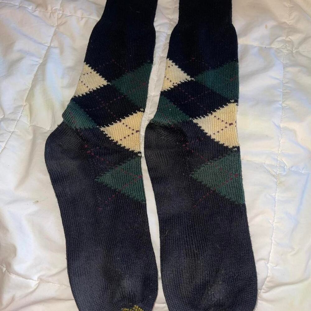Multicolor Argyle Socks